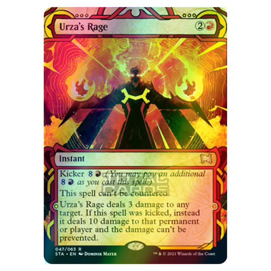 Magic The Gathering - Strixhaven - Mystical Archive - Urza's Rage - 47 (Foil)