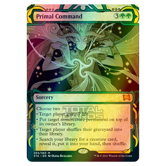 Magic The Gathering - Strixhaven - Mystical Archive - Primal Command - 55 (Foil)