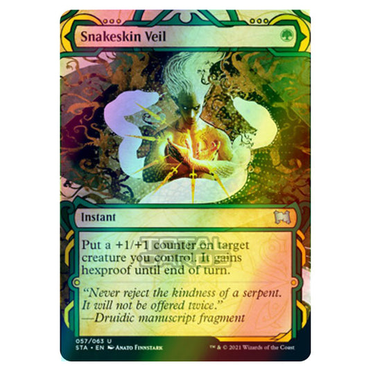 Magic The Gathering - Strixhaven - Mystical Archive - Snakeskin Veil - 57 (Foil)