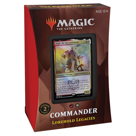 Magic the Gathering - Strixhaven - School of Mages - Commander Deck - Lorehold Legacies