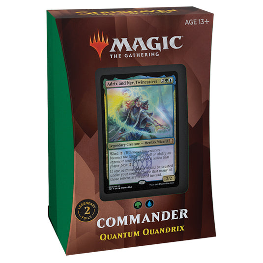 Magic the Gathering - Strixhaven - School of Mages - Commander Deck - Quantum Quandrix