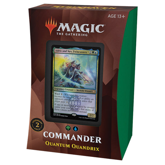 Magic the Gathering - Strixhaven - School of Mages - Commander Deck - Quantum Quandrix