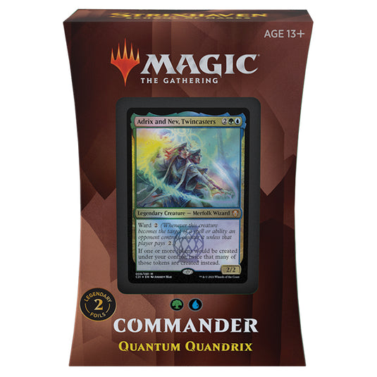 Magic the Gathering - Strixhaven - School of Mages - Commander Deck - Quantum Quandrix