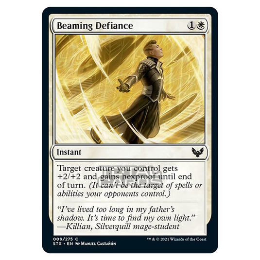 Magic The Gathering - Strixhaven - Beaming Defiance - 9/275