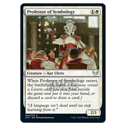 Magic The Gathering - Strixhaven - Professor of Symbology - 24/275