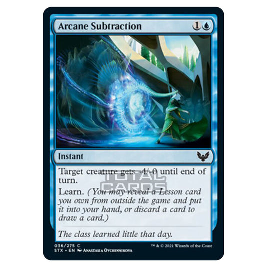 Magic The Gathering - Strixhaven - Arcane Subtraction - 36/275