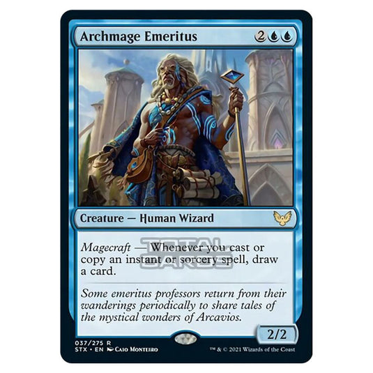 Magic The Gathering - Strixhaven - Archmage Emeritus - 37/275