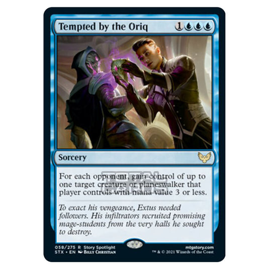 Magic The Gathering - Strixhaven - Tempted by the Oriq - 58/275