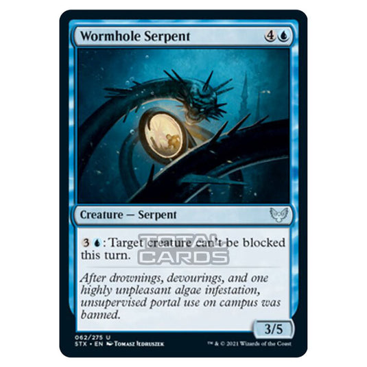 Magic The Gathering - Strixhaven - Wormhole Serpent - 62/275