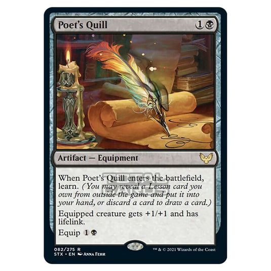 Magic The Gathering - Strixhaven - Poet's Quill - 82/275