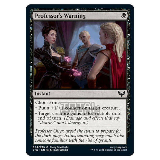 Magic The Gathering - Strixhaven - Professor's Warning - 84/275