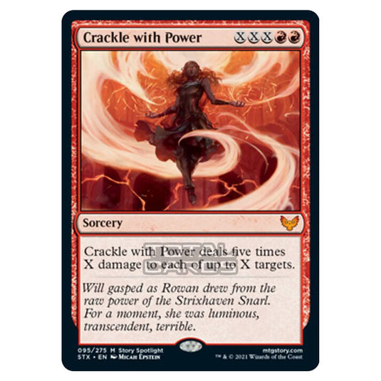 Magic The Gathering - Strixhaven - Crackle with Power - 95/275