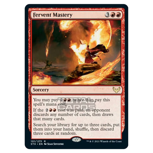 Magic The Gathering - Strixhaven - Fervent Mastery - 101/275