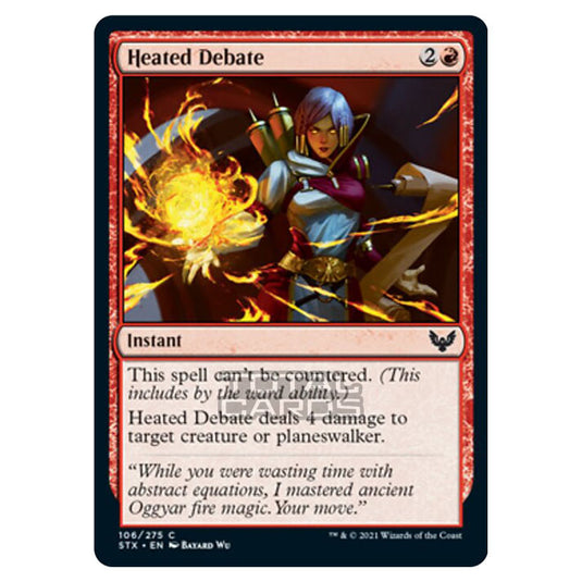 Magic The Gathering - Strixhaven - Heated Debate - 106/275