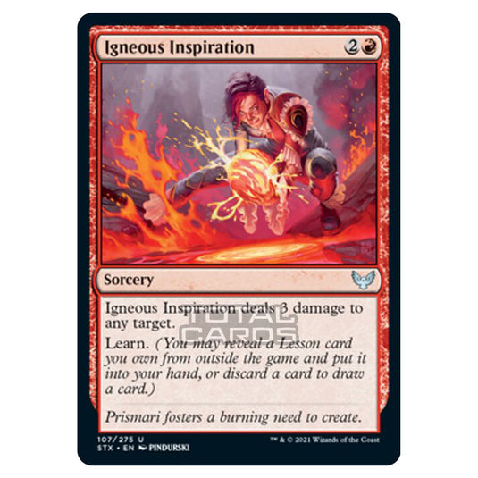 Magic The Gathering - Strixhaven - Igneous Inspiration - 107/275