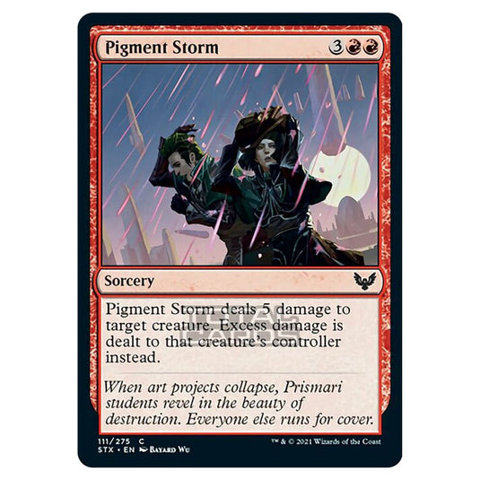 Magic The Gathering - Strixhaven - Pigment Storm - 111/275