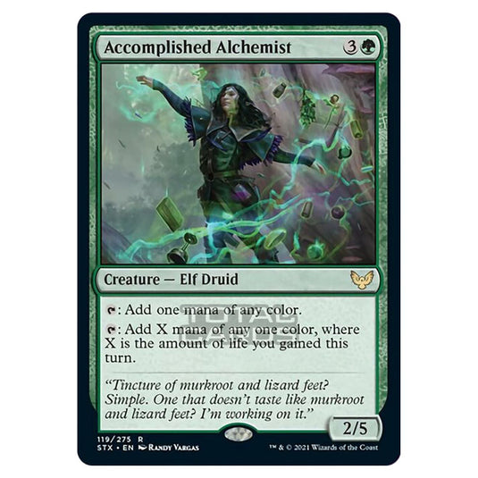 Magic The Gathering - Strixhaven - Accomplished Alchemist - 119/275