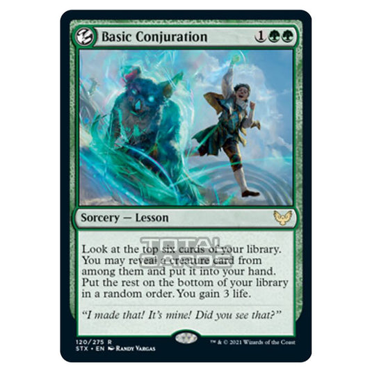 Magic The Gathering - Strixhaven - Basic Conjuration - 120/275