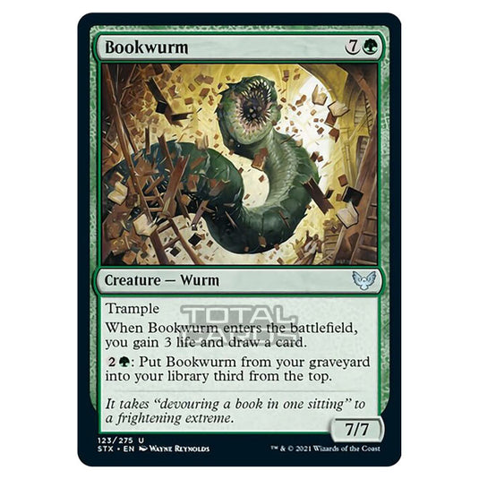 Magic The Gathering - Strixhaven - Bookwurm - 123/275