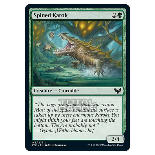 Magic The Gathering - Strixhaven - Spined Karok - 143/275