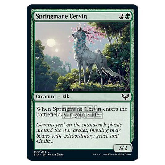 Magic The Gathering - Strixhaven - Springmane Cervin - 144/275