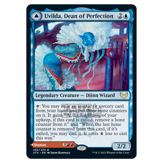 Magic The Gathering - Strixhaven - Uvilda, Dean of Perfection // Nassari, Dean of Expression - 160/275