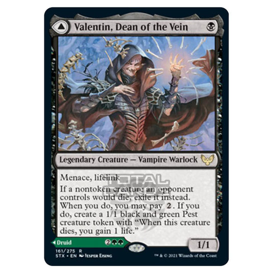 Magic The Gathering - Strixhaven - Valentin, Dean of the Vein // Lisette, Dean of the Root - 161/275