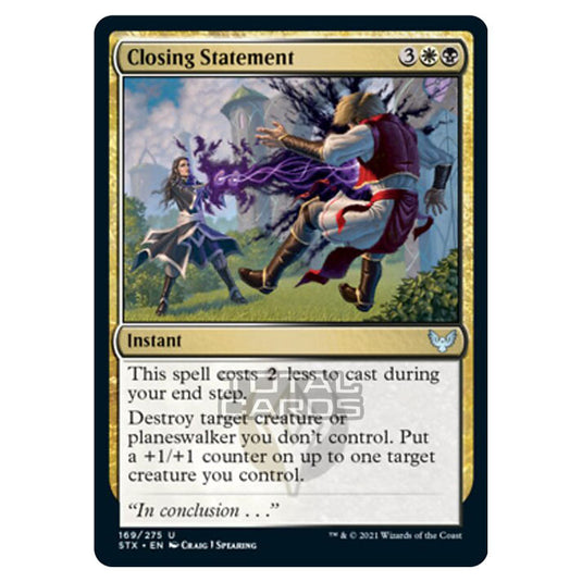 Magic The Gathering - Strixhaven - Closing Statement - 169/275