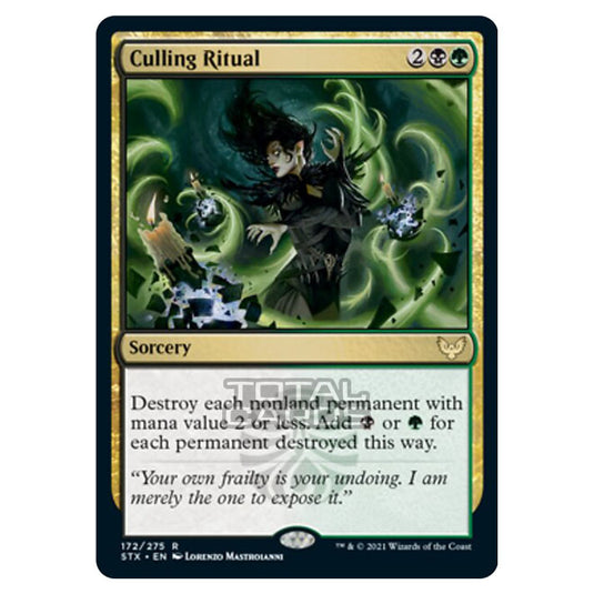 Magic The Gathering - Strixhaven - Culling Ritual - 172/275