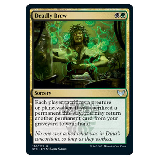 Magic The Gathering - Strixhaven - Deadly Brew - 176/275