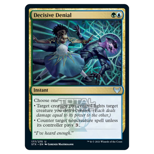 Magic The Gathering - Strixhaven - Decisive Denial - 177/275