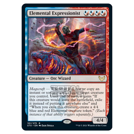 Magic The Gathering - Strixhaven - Elemental Expressionist - 181/275