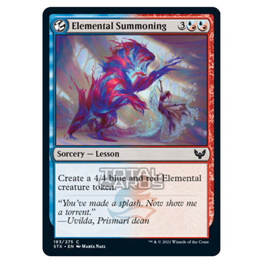 Magic The Gathering - Strixhaven - Elemental Summoning - 183/275