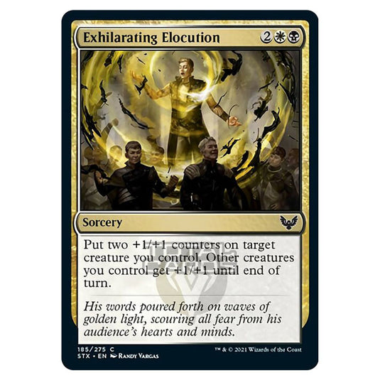 Magic The Gathering - Strixhaven - Exhilarating Elocution - 185/275