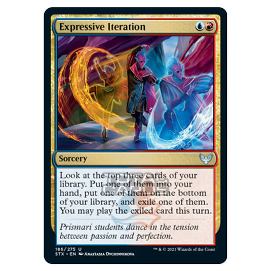 Magic The Gathering - Strixhaven - Expressive Iteration - 186/275