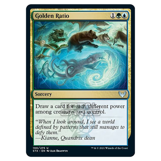 Magic The Gathering - Strixhaven - Golden Ratio - 190/275