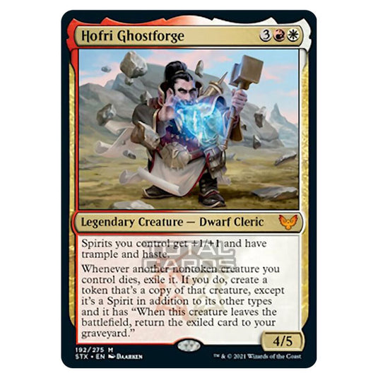 Magic The Gathering - Strixhaven - Hofri Ghostforge - 192/275