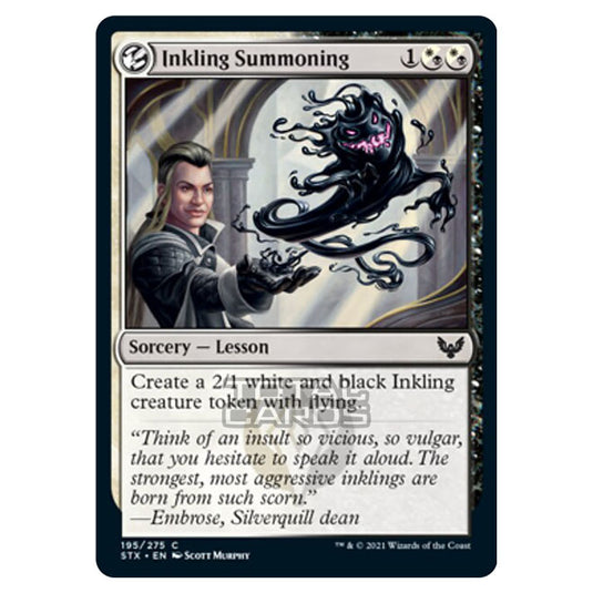 Magic The Gathering - Strixhaven - Inkling Summoning - 195/275