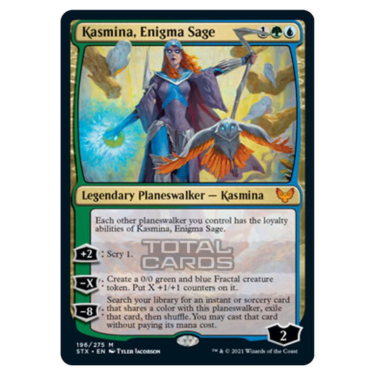 Magic The Gathering - Strixhaven - Kasmina, Enigma Sage - 196/275