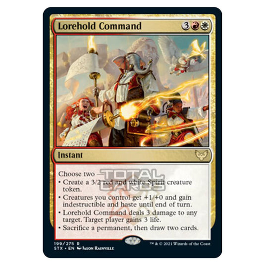 Magic The Gathering - Strixhaven - Lorehold Command - 199/275