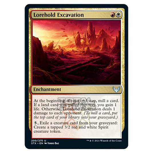 Magic The Gathering - Strixhaven - Lorehold Excavation - 200/275