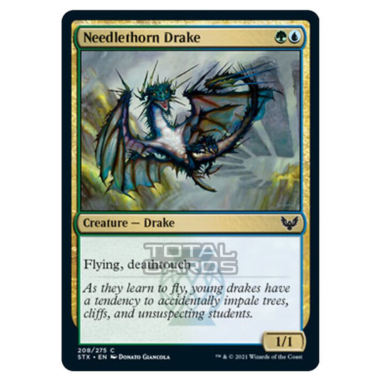 Magic The Gathering - Strixhaven - Needlethorn Drake - 208/275