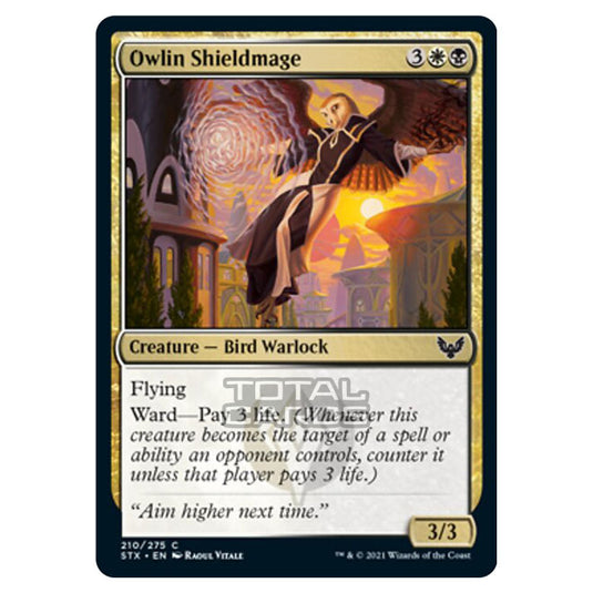 Magic The Gathering - Strixhaven - Owlin Shieldmage - 210/275