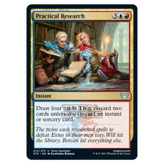 Magic The Gathering - Strixhaven - Practical Research - 212/275