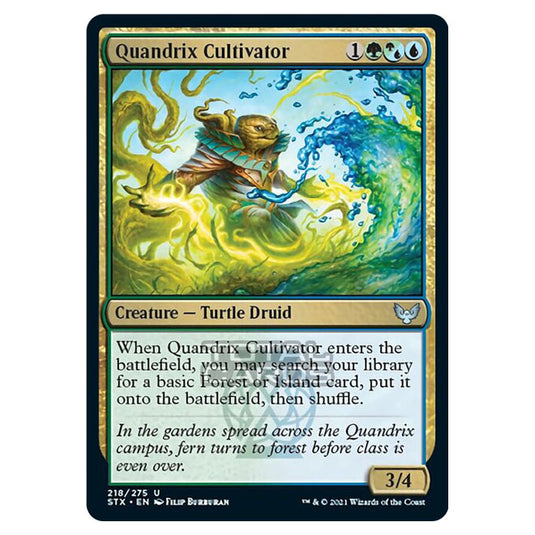 Magic The Gathering - Strixhaven - Quandrix Cultivator - 218/275