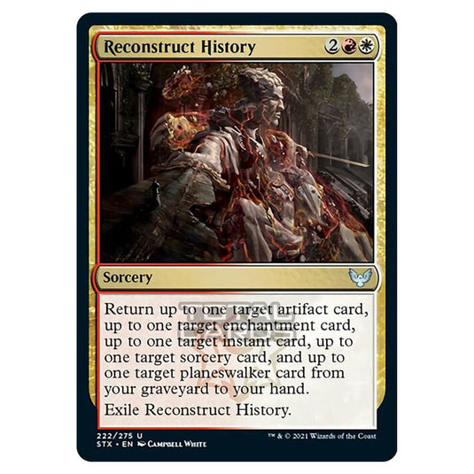 Magic The Gathering - Strixhaven - Reconstruct History - 222/275