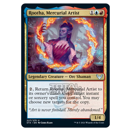 Magic The Gathering - Strixhaven - Rootha, Mercurial Artist - 227/275