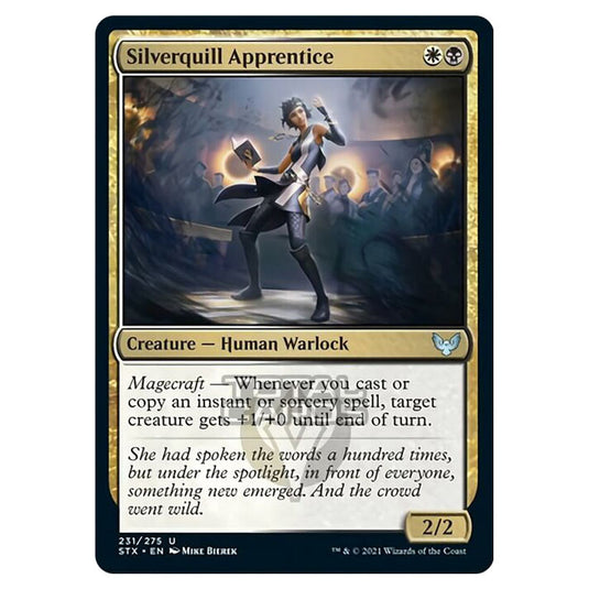 Magic The Gathering - Strixhaven - Silverquill Apprentice - 231/275