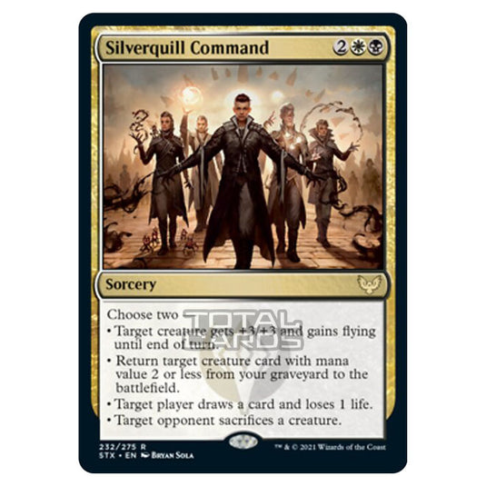 Magic The Gathering - Strixhaven - Silverquill Command - 232/275