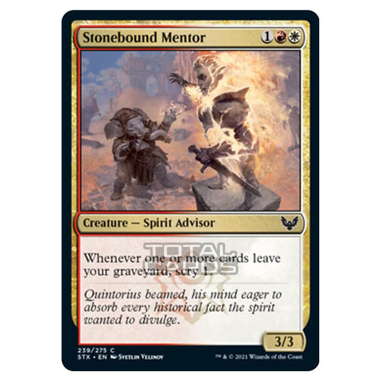 Magic The Gathering - Strixhaven - Stonebound Mentor - 239/275